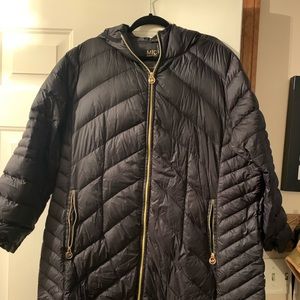 Michael kors hooded puffer
